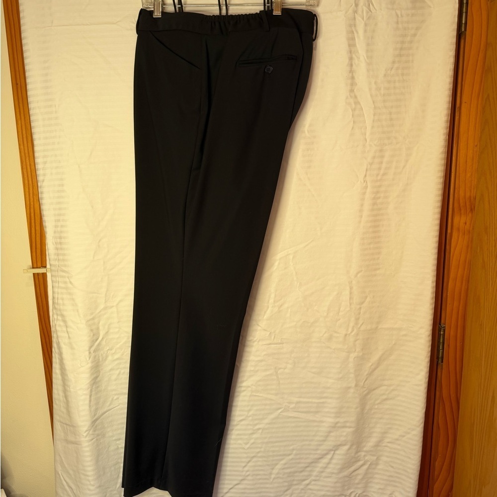 NWOT TALBOTS Classic Black Dress 16W Pants w Comfort Waistband
